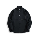 Men's Utility Long-Sleeve Shirt with Patch Pockets